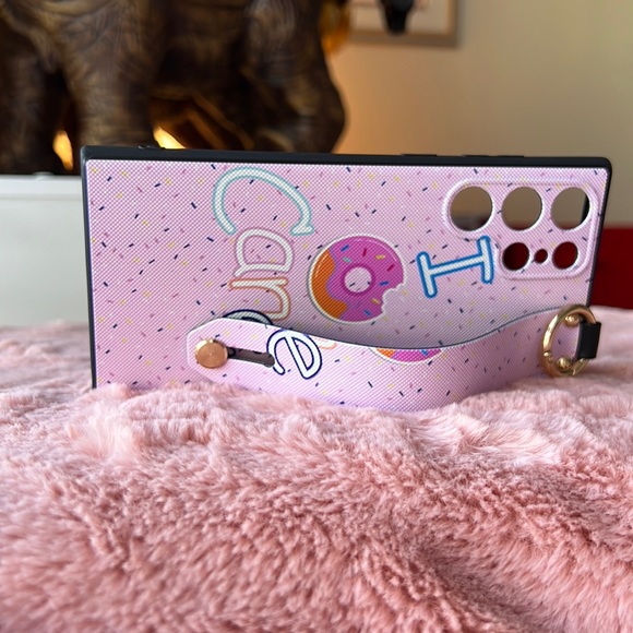 Accessories - For Samsung Galaxy S22 plus,S22 ultra phone case with strap kickstand ring